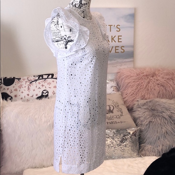 Club Monaco Nadeer Eyelet Dress •GoRGeOuS• - Picture 5 of 8